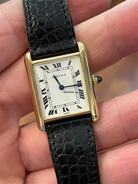 cartier tank watches for sale|pre owned cartier tank americaine.